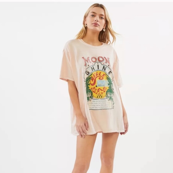 Urban Outfitters | Tops | Nwt Uo Moonshine Graphic Tee Tshirt Dress